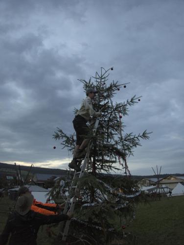 Christbaum schmücken